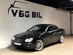 Svart Begagnad 2006 Mercedes CLK320 Avantgarde Cab | 134 900 kr