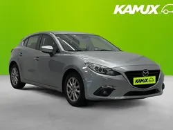 Silver/grå Begagnad 2015 Mazda 3 Core Halvkombi | 96 900 kr (Marknadspris)