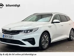 Vit Begagnad 2019 Kia Optima Hybrid 2 Sedan | 159 900 kr (Bra pris)