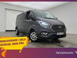 Grå Begagnad 2022 Ford Tourneo Custom Titanium Van | 424 800 kr (Marknadspris)