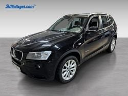 Svart Begagnad 2013 BMW X3 SUV | 91 900 kr