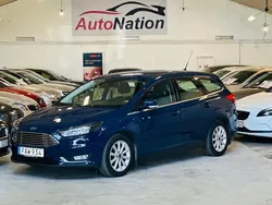 Blå Begagnad 2016 Ford Focus Titanium Kombi | 89 900 kr (Marknadspris)