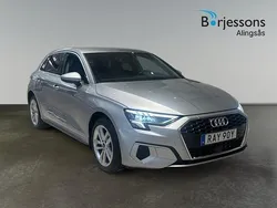 Silver Begagnad 2024 Audi A3 Sportback e-tron Advanced Sedan | 344 900 kr (Marknadspris)