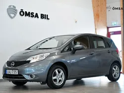 Grå Begagnad 2016 Nissan Note Minibuss | 59 800 kr (Marknadspris)