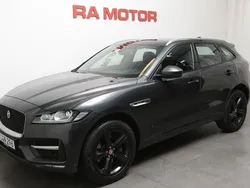 Grå (grå metallic) Begagnad 2018 Jaguar F-Pace R-Sport SUV | 279 900 kr (Marknadspris)
