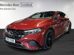 Röd Begagnad 2024 Mercedes EQE350 AMG line Sedan | 609 900 kr