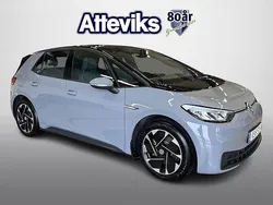 Grå Begagnad 2022 VW ID.3 Pro Performance Halvkombi | 235 000 kr (Superpris)