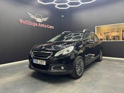 Svart Begagnad 2015 Peugeot 2008 SUV | 69 900 kr (Bra pris)