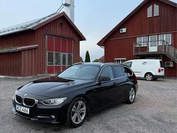 Svart Begagnad 2014 BMW 320 Sport Line Kombi | 129 000 kr (Marknadspris)