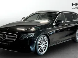 Svart Begagnad 2018 Mercedes E400 AMG line Kombi | 364 700 kr (Marknadspris)