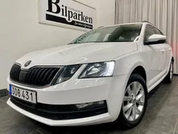 Vit Begagnad 2018 Skoda Octavia Ambition Kombi | 139 900 kr (Marknadspris)