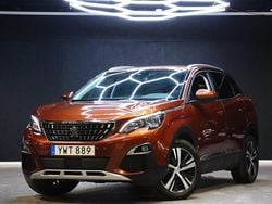 Mörkbrun (brun) Begagnad 2017 Peugeot 3008 Allure SUV | 169 800 kr (Marknadspris)