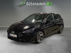Svart Begagnad 2020 Hyundai i30 N Line Halvkombi | 209 900 kr (Marknadspris)