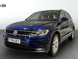 Mörkblå Begagnad 2017 VW Tiguan Comfortline SUV | 249 900 kr (Marknadspris)