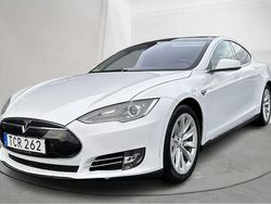 Vit Begagnad 2015 Tesla Model S Halvkombi | 169 000 kr (Dyr)