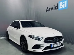 Vit Begagnad 2019 Mercedes A200 AMG Halvkombi | 239 700 kr (Marknadspris)