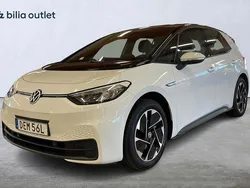 Vit Begagnad 2020 VW ID.3 Pro Performance Halvkombi | 239 900 kr (Marknadspris)
