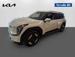 Vit (snow white pearl) Ny 2025 Kia EV9 3 SUV | 769 900 kr (Superpris)