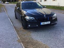Svart Begagnad 2016 BMW 520 Kombi | 199 000 kr (Lite dyr)
