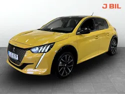 Gul Begagnad 2022 Peugeot e-208 GTi Halvkombi | 219 900 kr (Marknadspris)