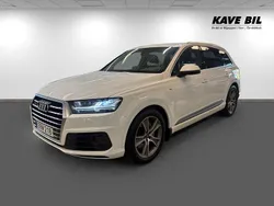 Vit Begagnad 2018 Audi Q7 S-Line SUV | 329 900 kr (Marknadspris)