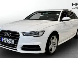 Vit (white) Begagnad 2016 Audi A6 Kombi | 179 900 kr (Marknadspris)