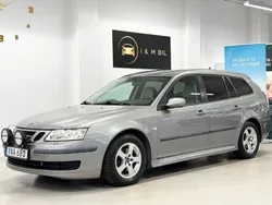 Ljusgrå Begagnad 2006 Saab 9-3 Vector Kombi | 59 900 kr (Marknadspris)