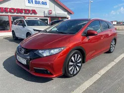 Röd Begagnad 2014 Honda Civic Kombi | 105 900 kr (Marknadspris)