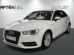 Vit (glacier white metallic) Begagnad 2013 Audi A3 Sportback Proline Halvkombi | 74 900 kr (Marknadspris)