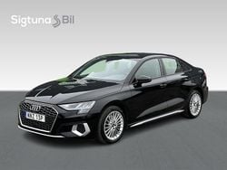 Svart Begagnad 2021 Audi A3 Advanced Plus Sedan | 264 900 kr (Marknadspris)