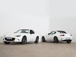 Vit Begagnad 2018 Mazda MX5 Cab | 339 000 kr (Marknadspris)