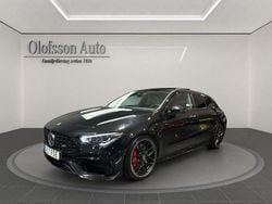 Svart (kosmossvart metallic ) Begagnad 2021 Mercedes CLA45 AMG Exclusive Kombi | 519 000 kr (Marknadspris)