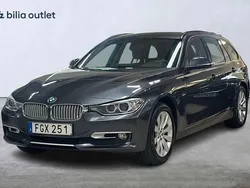 Grå Begagnad 2014 BMW 320 Kombi | 154 900 kr (Marknadspris)