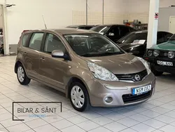 Ljusbrun Begagnad 2010 Nissan Note Minibuss | 79 900 kr (Lite dyr)