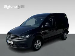 Svart Begagnad 2018 VW Caddy Minibuss | 184 900 kr (Bra pris)