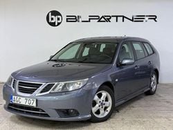 Grå Begagnad 2008 Saab 9-3 Vector Kombi | 39 900 kr (Marknadspris)