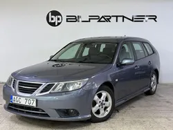 Grå Begagnad 2008 Saab 9-3 Vector Kombi | 39 900 kr (Marknadspris)