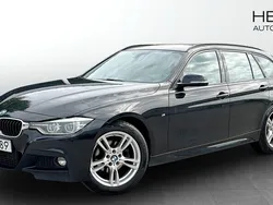 Svart (black) Begagnad 2017 BMW 320 M Sport Kombi | 198 700 kr (Marknadspris)