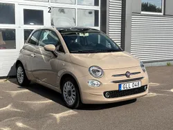 Vit Begagnad 2018 Fiat 500 Lounge Halvkombi | 94 900 kr (Marknadspris)