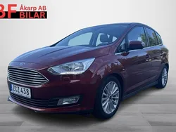 Röd Begagnad 2017 Ford C-MAX Titanium Minibuss | 128 500 kr (Lite dyr)