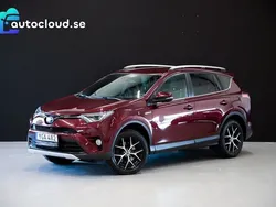 Mörkröd Begagnad 2016 Toyota RAV4 Hybrid Active SUV | 189 800 kr (Marknadspris)