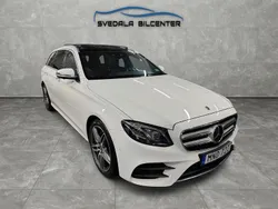 Vit Begagnad 2019 Mercedes E220 AMG line Kombi | 349 900 kr (Marknadspris)