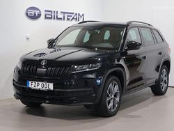 Svart Begagnad 2019 Skoda Kodiaq SportLine SUV | 324 900 kr (Dyr)