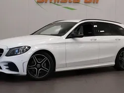 Vit Begagnad 2021 Mercedes C220 AMG Kombi | 269 990 kr (Marknadspris)