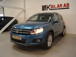 Blå Begagnad 2014 VW Tiguan Sportline SUV | 134 900 kr (Marknadspris)