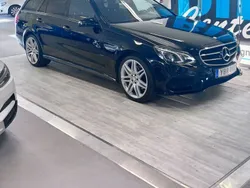 Svart Begagnad 2015 Mercedes E220 AMG Kombi | 209 000 kr (Marknadspris)