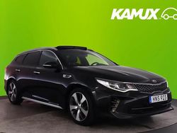 Svart Begagnad 2018 Kia Optima GT-Line Kombi | 194 700 kr (Marknadspris)