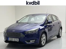 Blå (blå metallic) Begagnad 2015 Ford Focus Titanium Halvkombi | 89 800 kr (Bra pris)