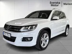Vit Begagnad 2016 VW Tiguan R-line SUV | 179 900 kr (Superpris)