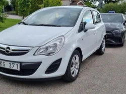 Vit Begagnad 2013 Opel Corsa Enjoy Halvkombi | 49 000 kr (Bra pris)